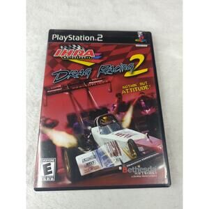 IHRA Motorsports‎ Drag Racing 2 PS2 Game Sony Playstation 2 Game